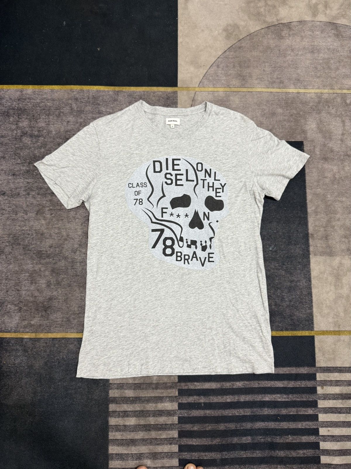 Diesel DIESEL SKULL ART TSHIRT Size US XL / EU 56 / 4 - 1 Thumbnail