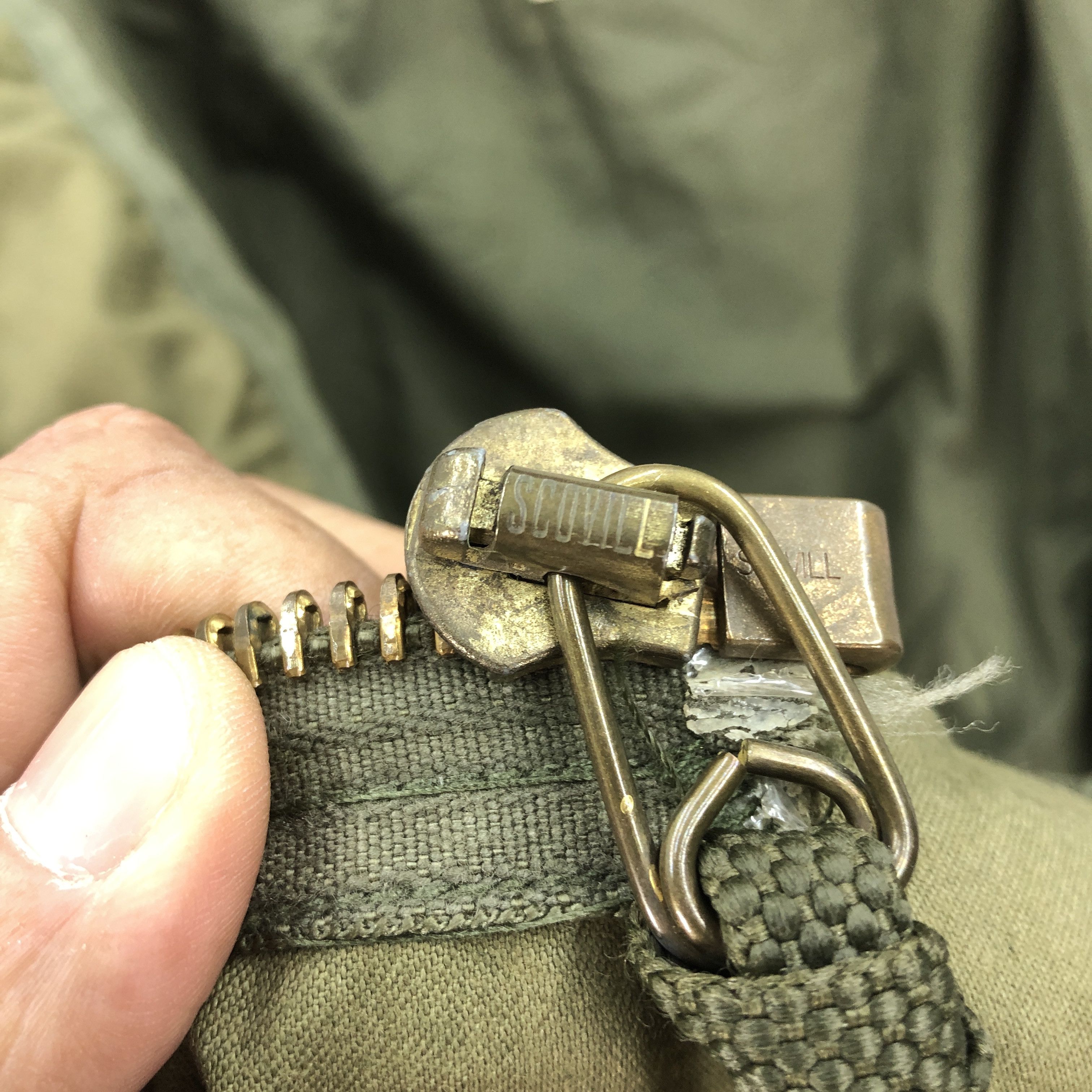 Alpha Industries × Vintage Vintage 80s Alpha Industries OG 107 Coat Military Jacket Size US M / EU 48-50 / 2 - 8 Thumbnail