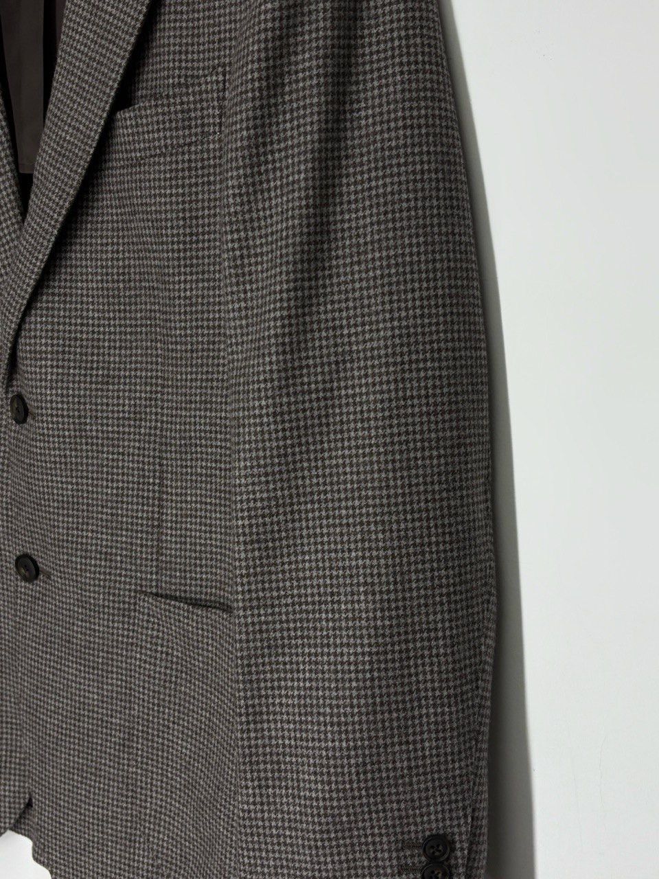 Suitsupply Suitsupply 3 Piece Suit Houndstooth Pattern Wool Cashmere Size 38S - 10 Thumbnail