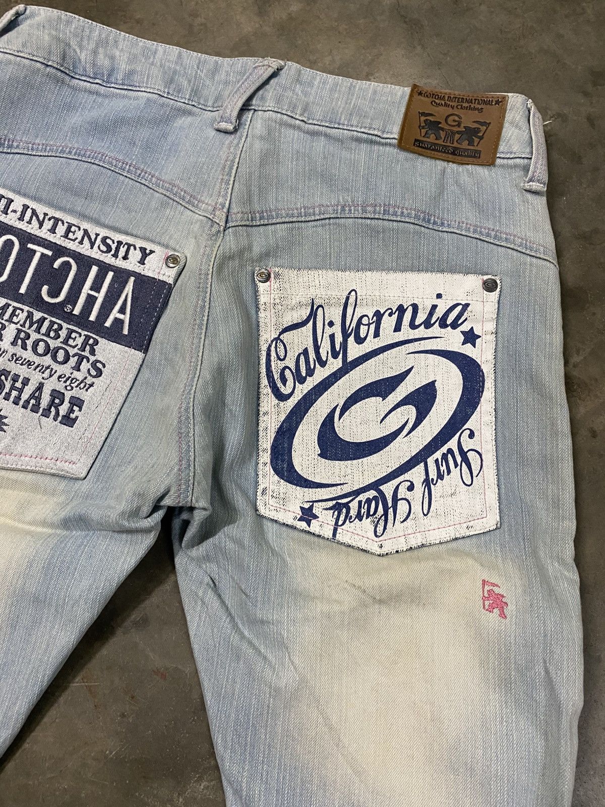 Gotcha × Hysteric Glamour × If Six Was Nine Crazy Jeans Gotcha Master Surfing Signature Jean @273 Size US 31 - 3 Thumbnail