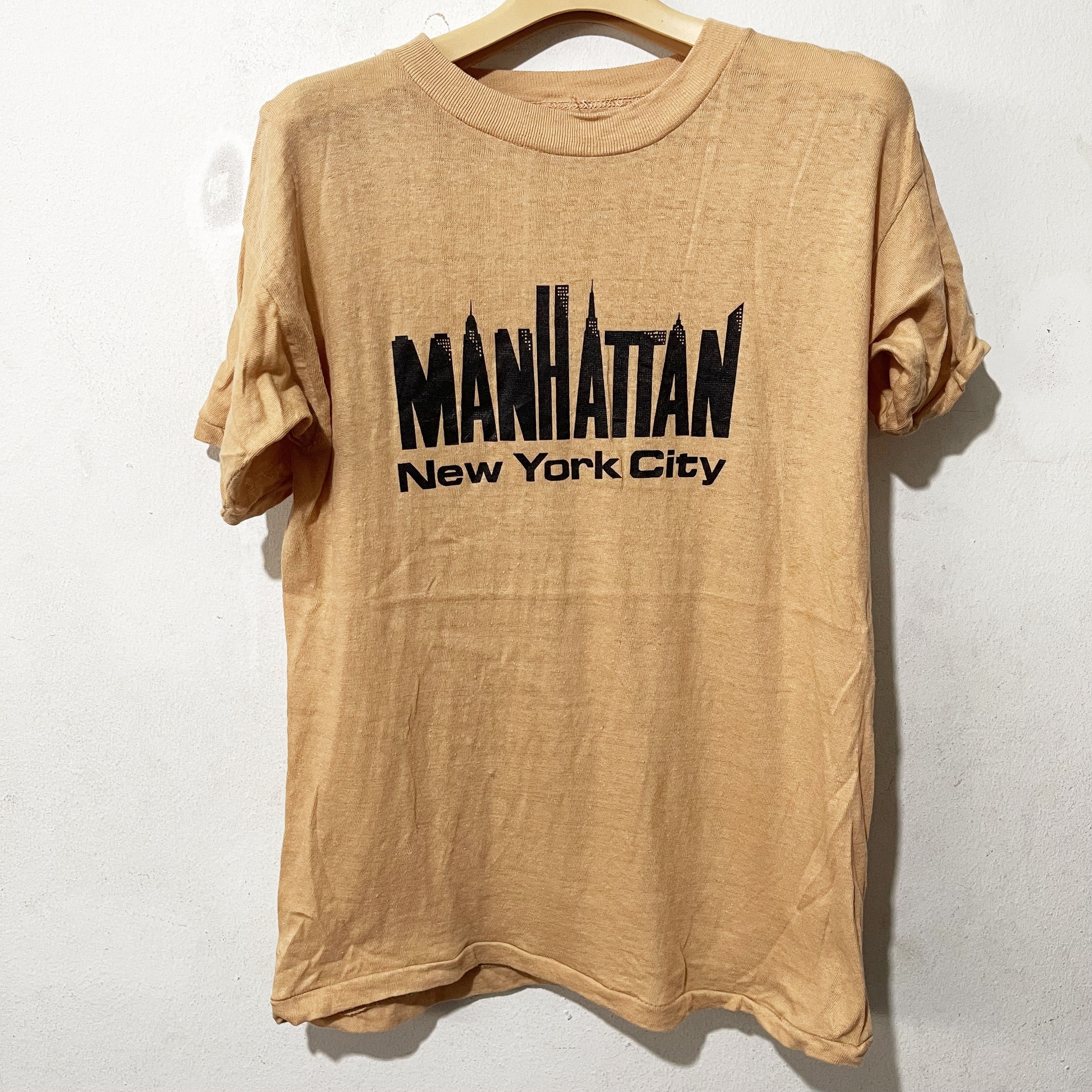 Vintage Vintage 90s New York Shirt Size US XS / EU 42 / 0 - 1 Thumbnail