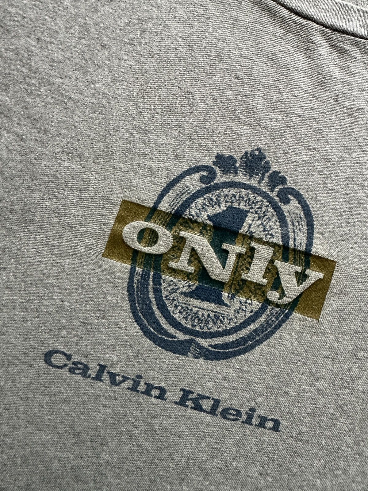 Calvin Klein VINTAGE 90’s CALVIN KLEIN 1 ONLY BOX TEE , SHIRT Size US L / EU 52-54 / 3 - 5 Thumbnail