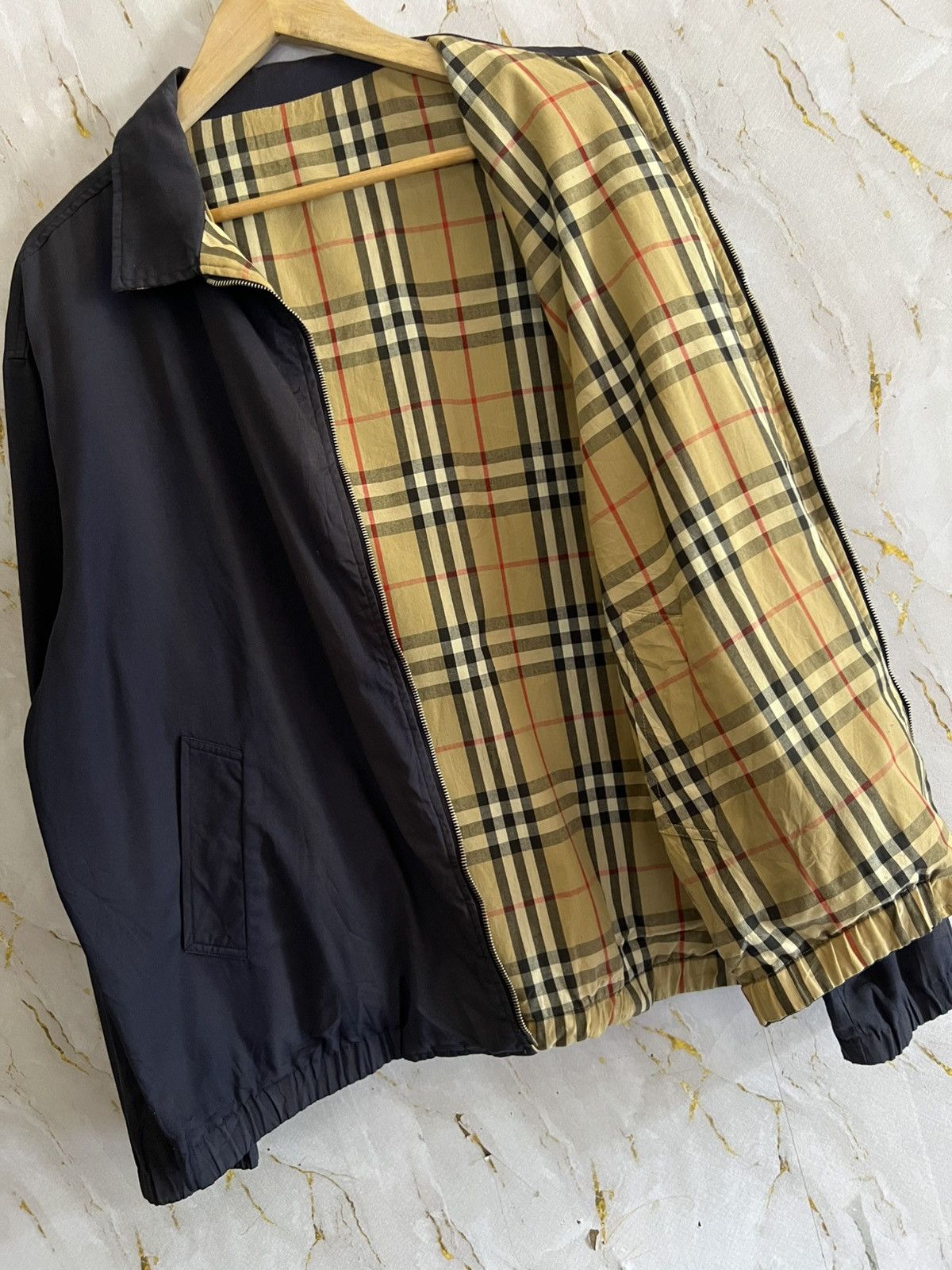 Burberry Burberry Nova Check Reversible Zipper Jacket Size US L / EU 52-54 / 3 - 16 Thumbnail