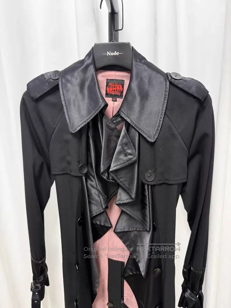 Jean Paul Gaultier Jean Paul Gaultier Silk ruffle patchwork coat| Size XS / US 0-2 / IT 36-38 - 2 Thumbnail