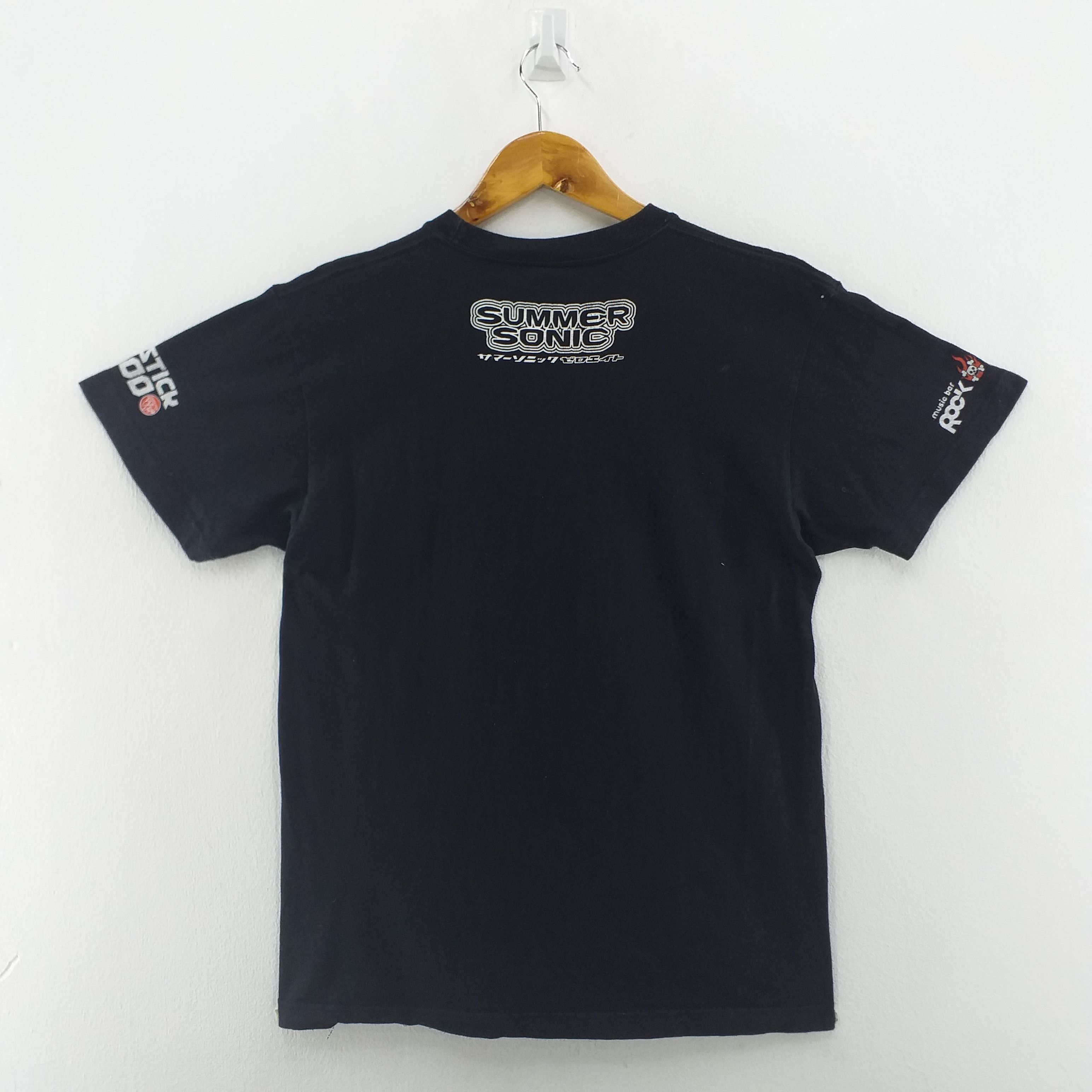 Band Tees Vintage Summer Sonic Japan Rock Concert Medium Tshirt -F030 Size US M / EU 48-50 / 2 - 2 Thumbnail