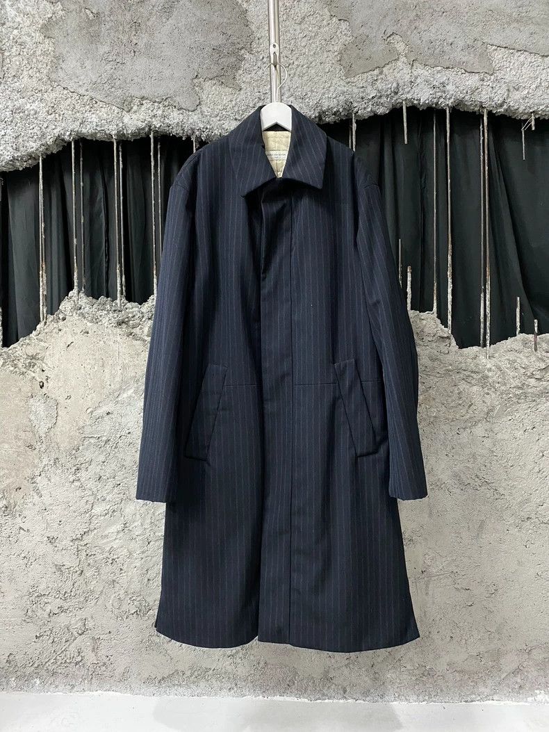 Dries Van Noten DRIES VAN NOTEN Blue striped coat Size US S / EU 44-46 / 1 - 1 Thumbnail