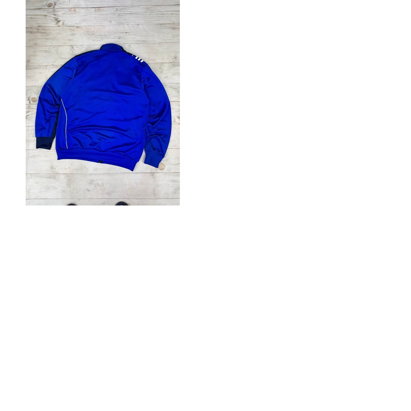 Adidas VINTAGE Adidas Tracksuit 2 Piece Men Size L Blue 00s Y2K Jacket Pants Size 42R - 12 Thumbnail