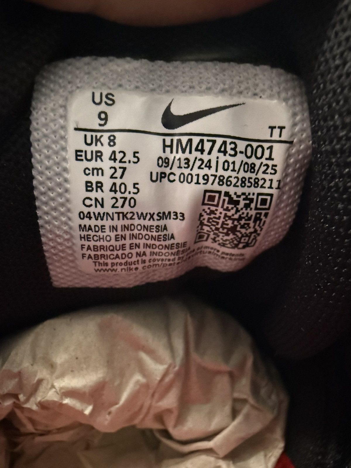 Levi's × Nike 2025 Nike Air Max 95 OG Levis Black Size US 9 / EU 42 - 9 Thumbnail