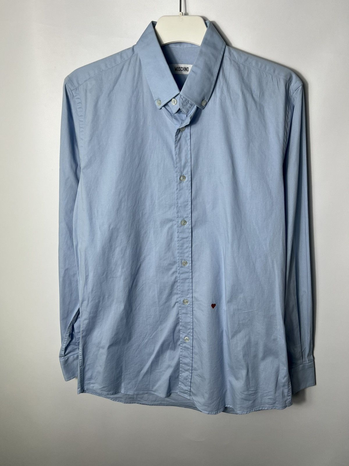 Moschino Vintage luxury Moschino Heart Logo Button up shirt Size US S / EU 44-46 / 1 - 1 Thumbnail
