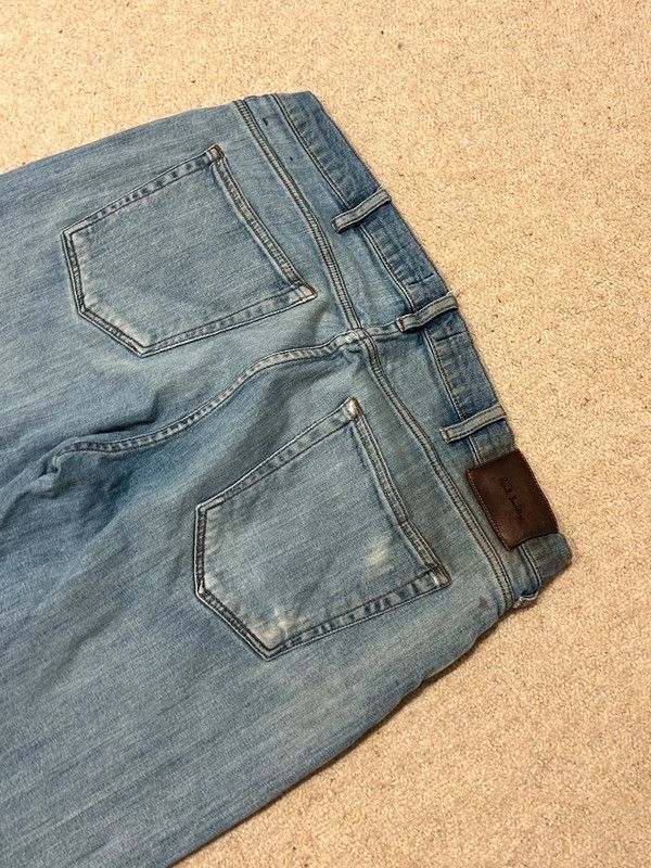 Paul Smith Light blue 34L straight-skinny jeans Size US 34 / EU 50 - 5 Thumbnail
