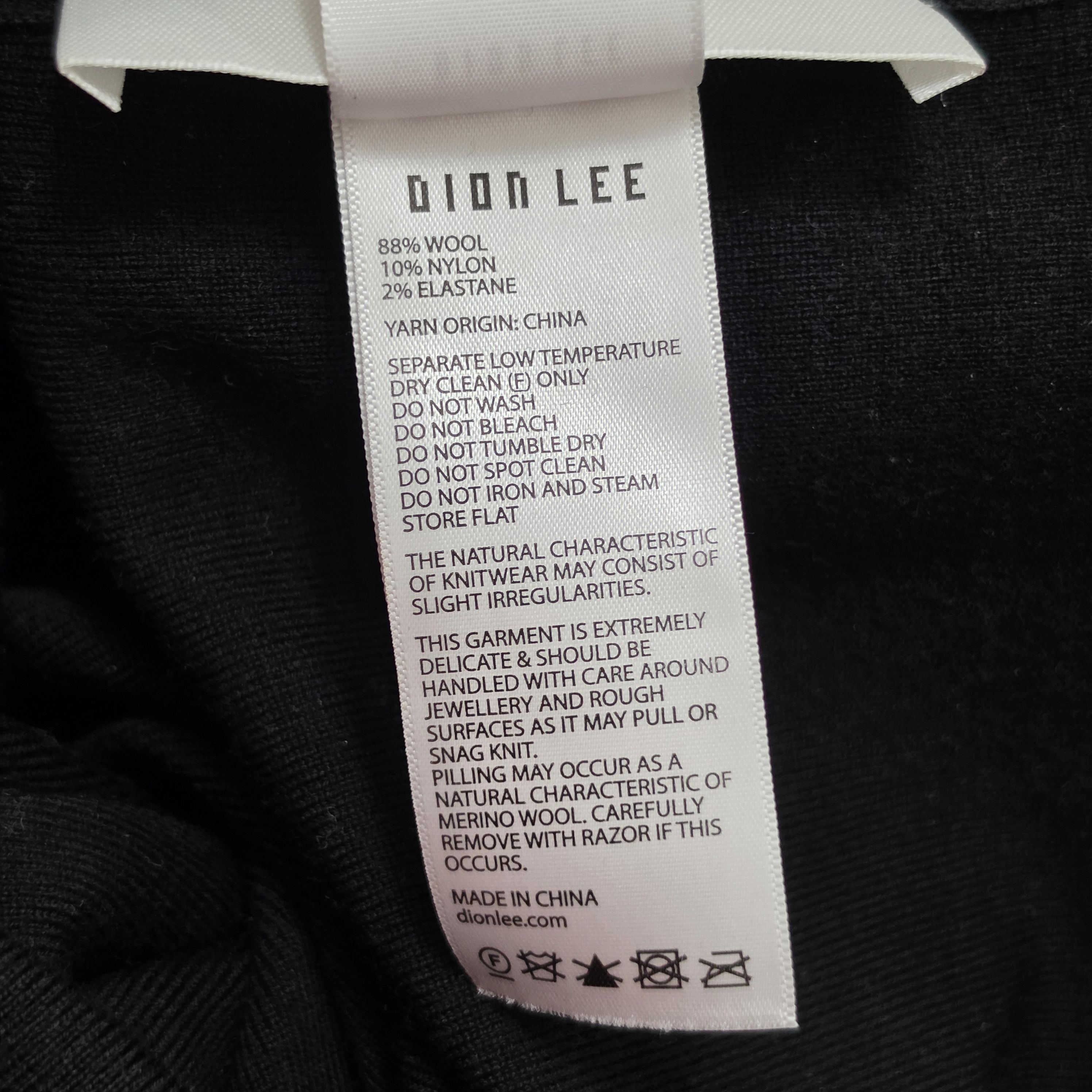 Dion Lee Single sleeve wool blend sweater Size L / US 10 / IT 46 - 7 Thumbnail