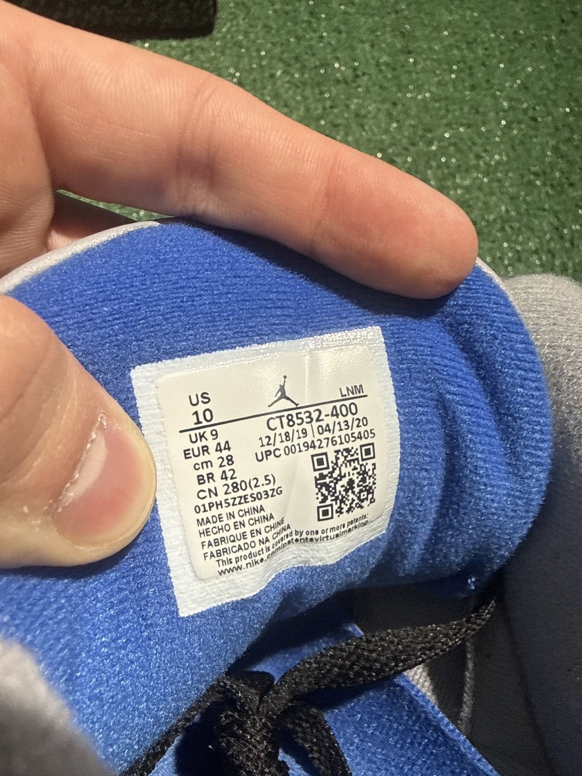 Jordan Brand Jordan 3 varsity royal cement Size US 10 / EU 43 - 6 Thumbnail