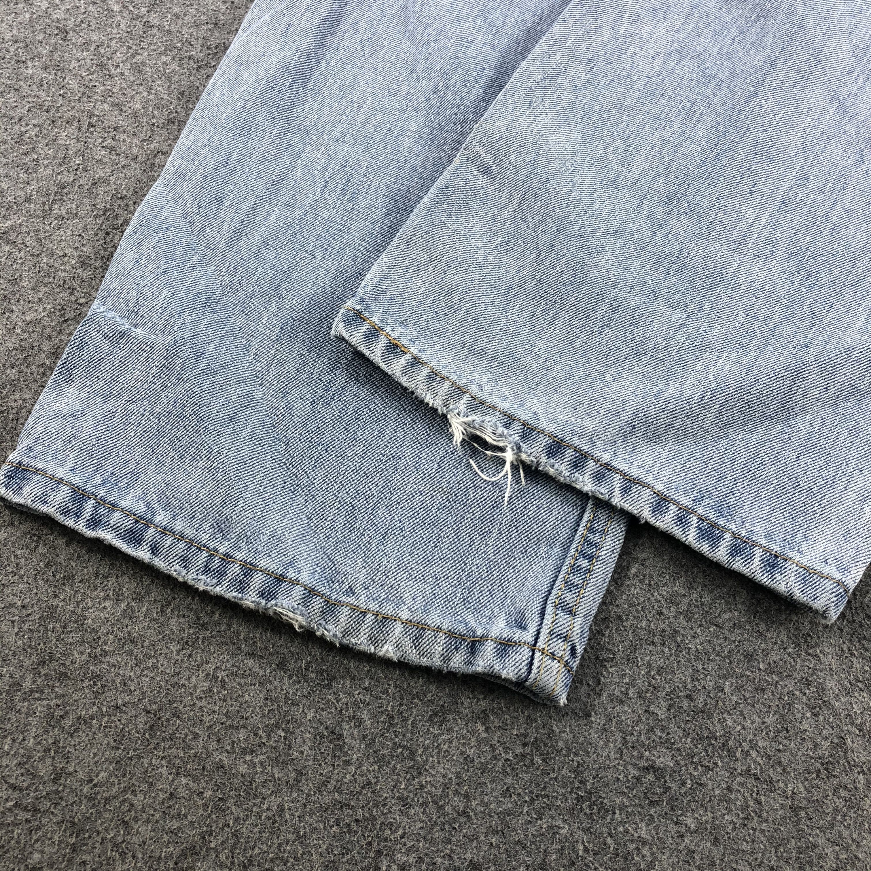 Levi's × Vintage Vintage Light Wash Levis 550 Jeans-JM1790 Size US 43 - 3 Thumbnail