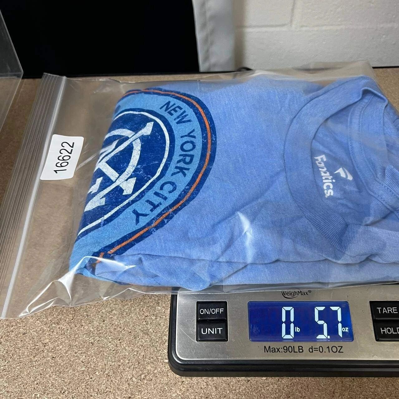 Other New York City FC Shirt Men Fanatics Short Sleeve Crew Neck L Size US L / EU 52-54 / 3 - 7 Thumbnail