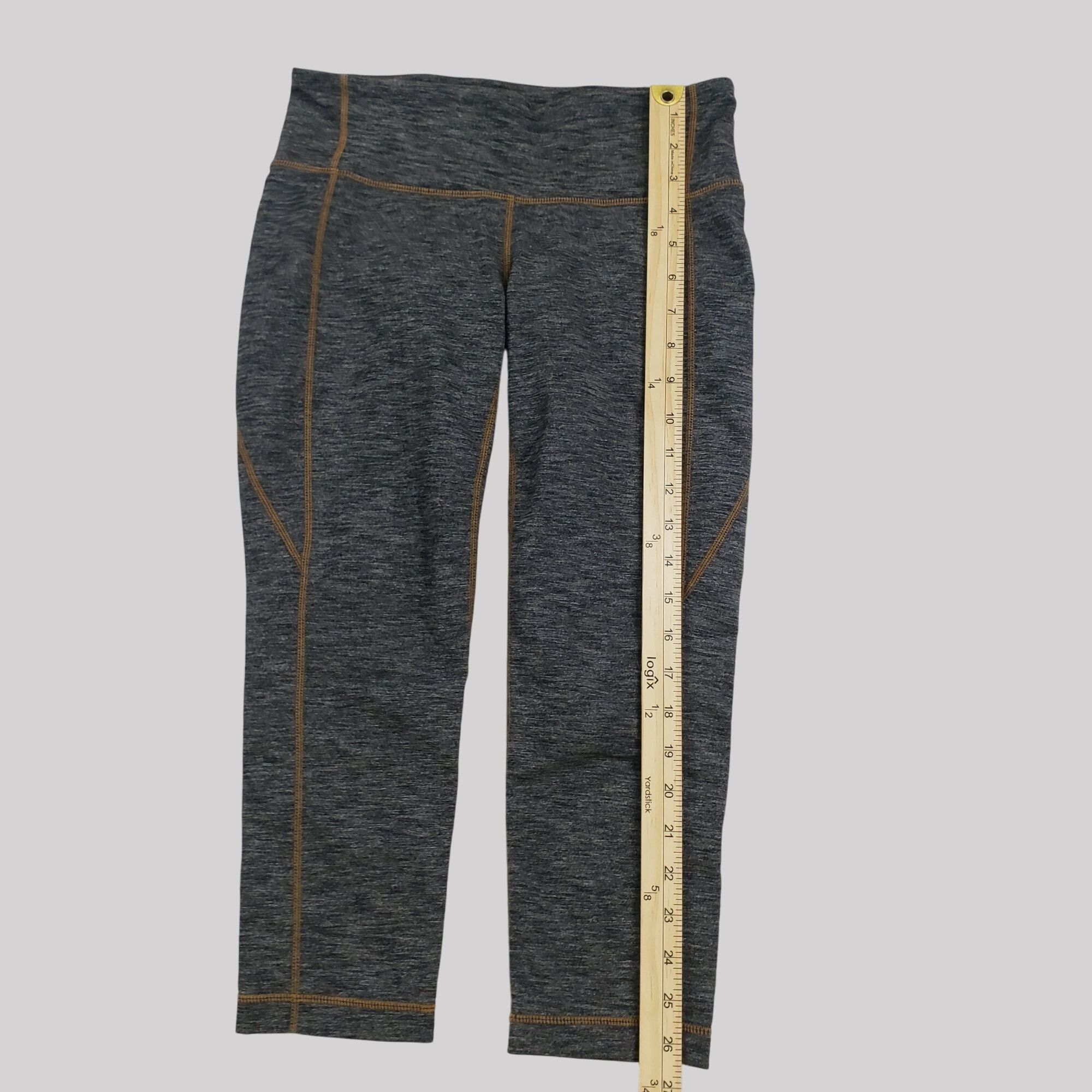 Athleta Athleta women's Grey Cropped Leggings Size S Size 26" / US 2 / IT 38 - 5 Thumbnail