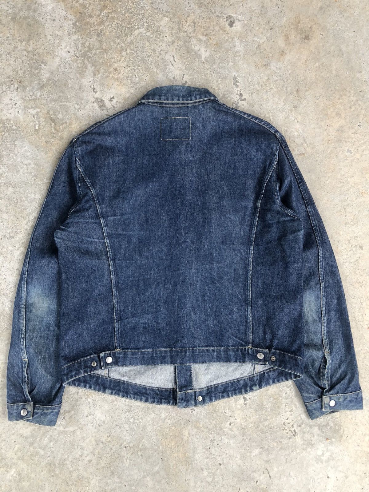 Levi's Y2k Levis Engineered Type 1 Denim Jacket Distressed Denim Size US XL / EU 56 / 4 - 2 Thumbnail