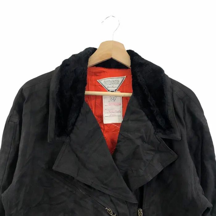 Versus Vtg 90’ GIANNI VERSACE VERSUS Cropped Top Jacket Donatella Size L / US 10 / IT 46 - 3 Thumbnail