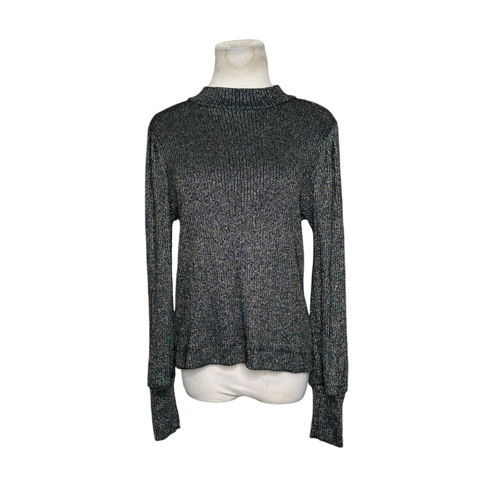 Loft Loft black long sleeves sweater size Small Size S / US 4 / IT 40 - 1 Thumbnail