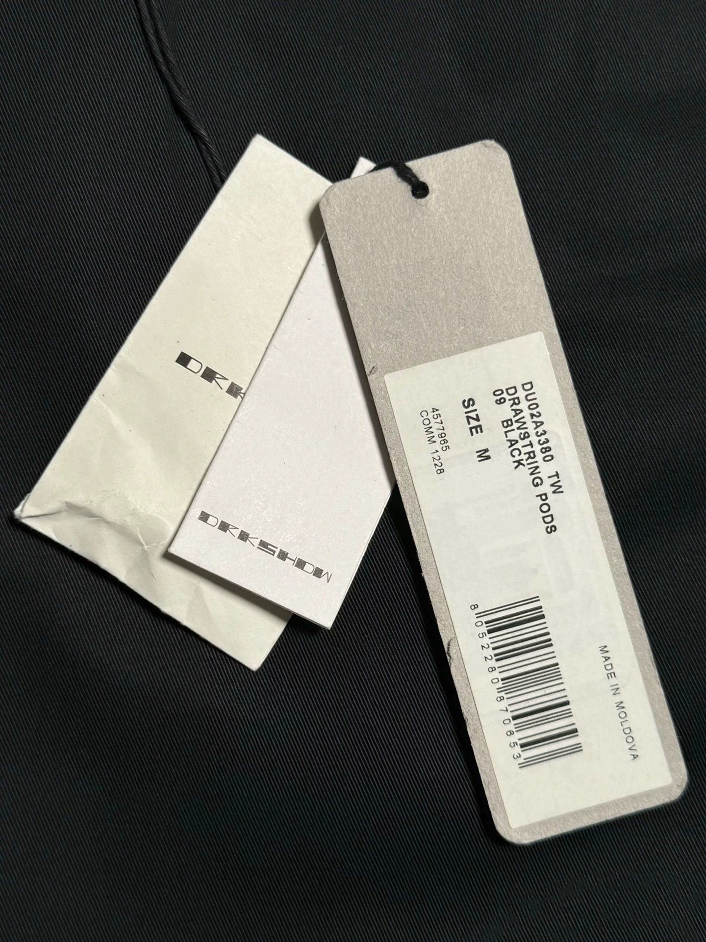 Rick Owens Rick Owens RO M short twill hard cotton Size US 33 - 4 Thumbnail