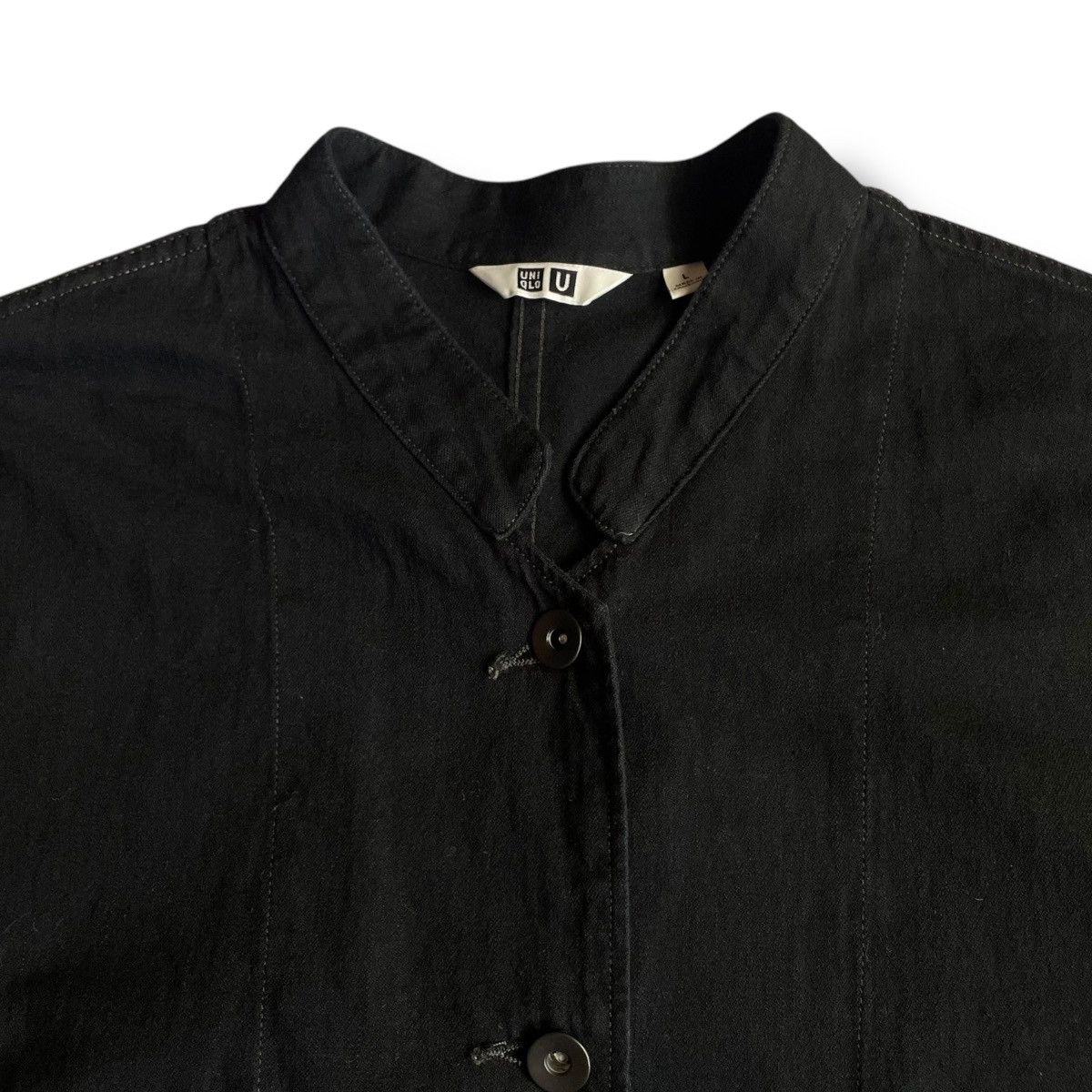 Japanese Brand × Uniqlo 🇯🇵 UNIQLO BUTTON UP CASUAL WORKSHIRT Size US L / EU 52-54 / 3 - 4 Thumbnail