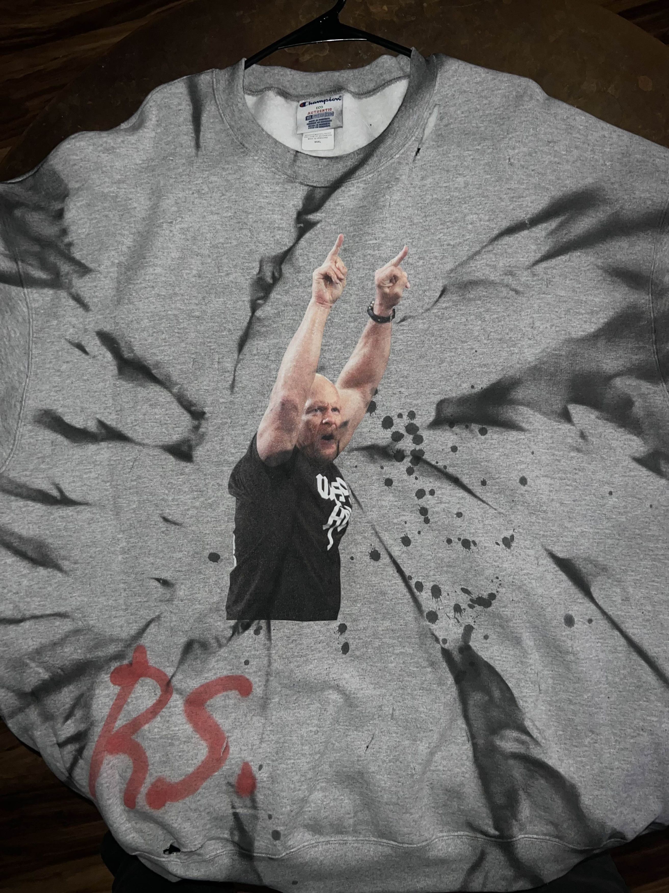 Champion WSG x 4th Rope Stone Cold Steve Austin Rebirth crewneck XXXL Size US XXL / EU 58 / 5 - 1 Thumbnail