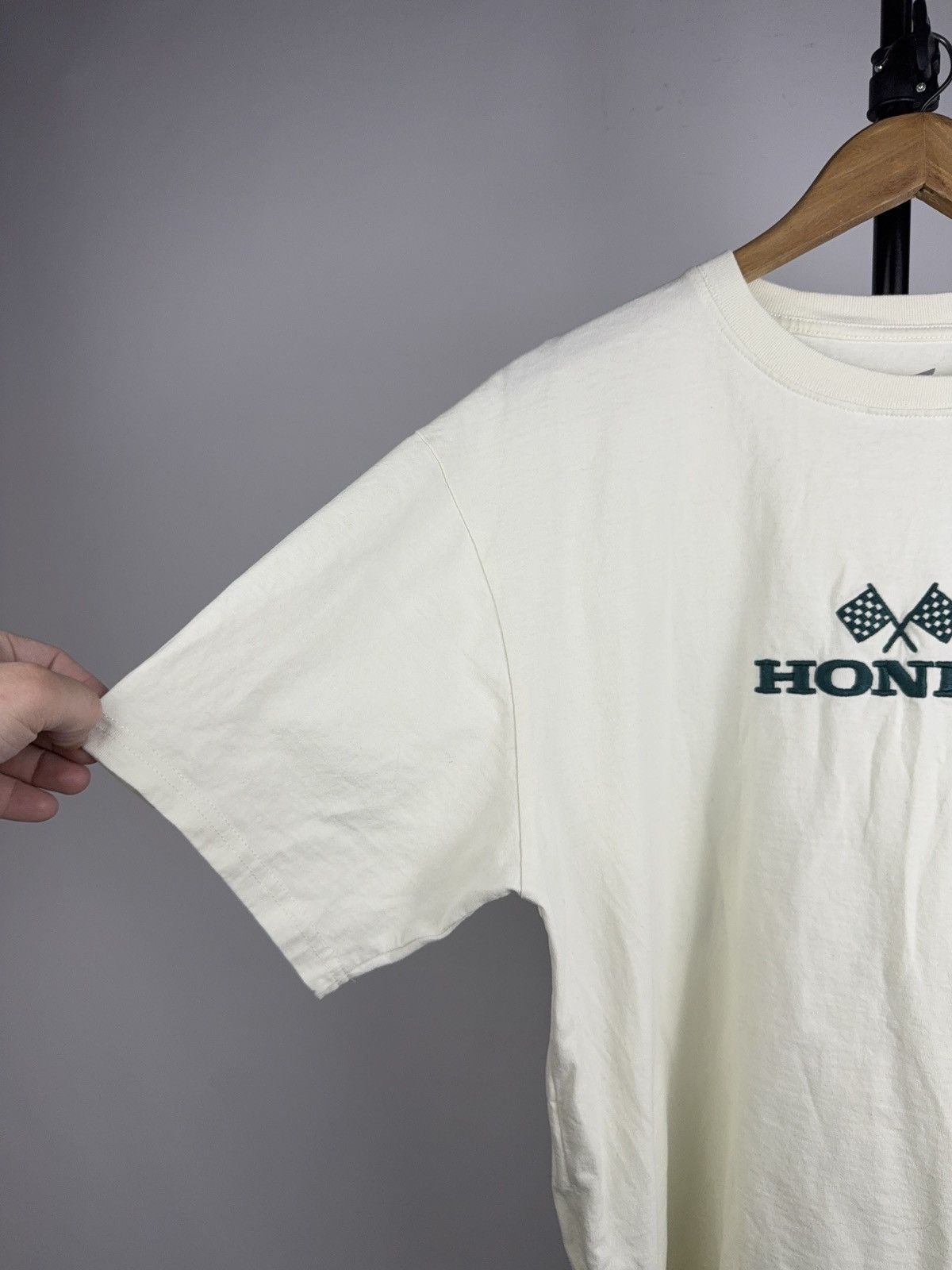Honda Honda Racing T Shirt Y2K Moto Graphic Pull&Bear blank Tee Size US M / EU 48-50 / 2 - 3 Thumbnail