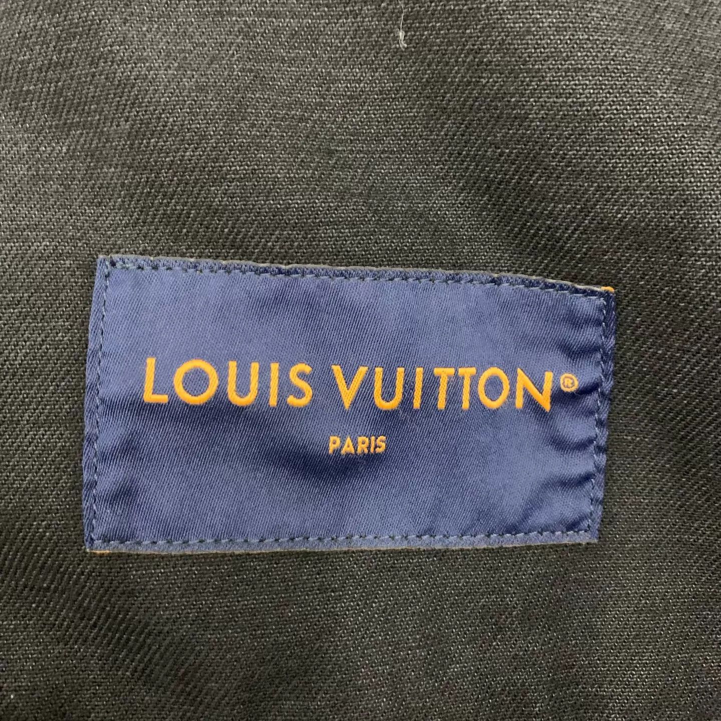 Louis Vuitton LV Monogram All Over Washed Denim Jacket 52 95 New Size US L / EU 52-54 / 3 - 4 Thumbnail
