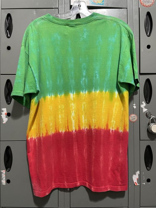 Vintage Bob Marley Rasta Lion Tie Dye reggae music vintage tee | Grailed