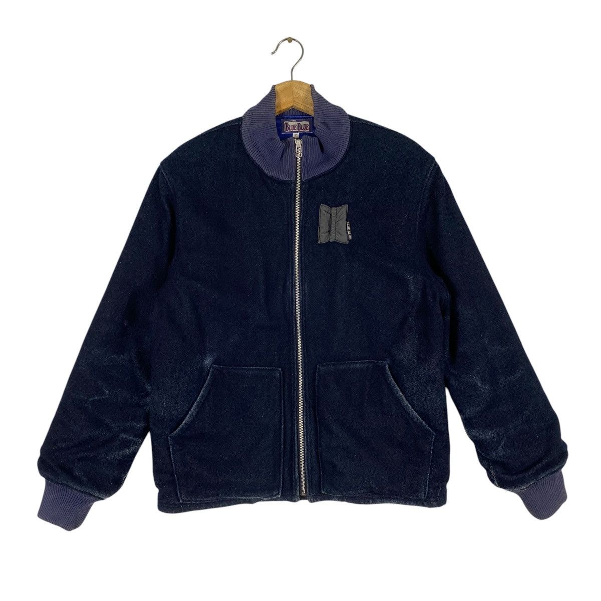 BLUE BLUE インディゴMA ジャケット MOD INDIGO ライトジャーマンクロス デッキジャケット | BLUE