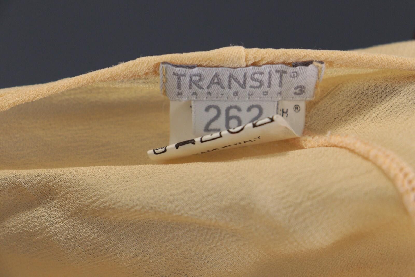 Designer Transit Par Such 262 Viscose Lightweigt Top Blouse Size 3 Size M / US 6-8 / IT 42-44 - 10 Thumbnail