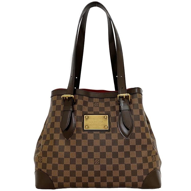 Louis Vuitton LOUIS VUITTON Tote Bag Brown Cotton Size ONE SIZE - 1 Thumbnail