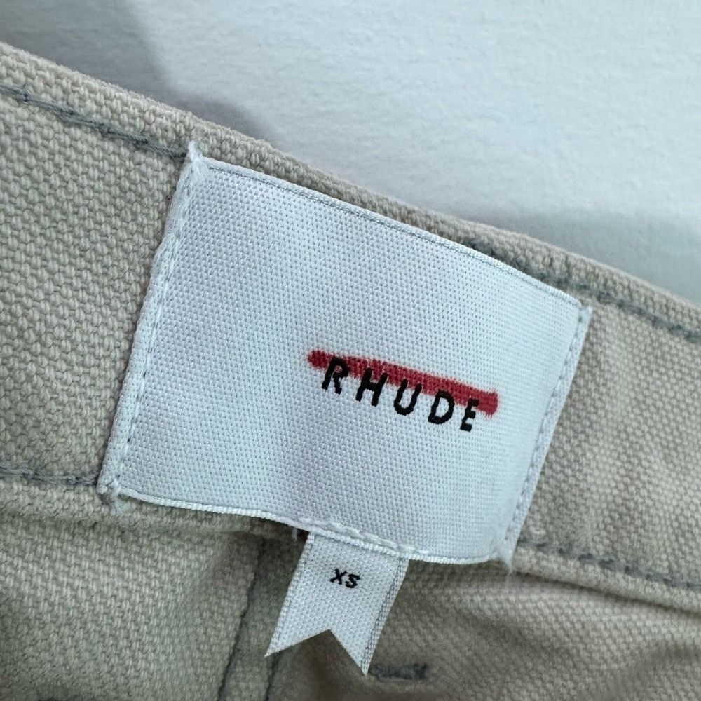 Rhude Rhude Chevron Painter Pants Elephant Tan Men’s Size XS Size US 28 / EU 44 - 5 Thumbnail