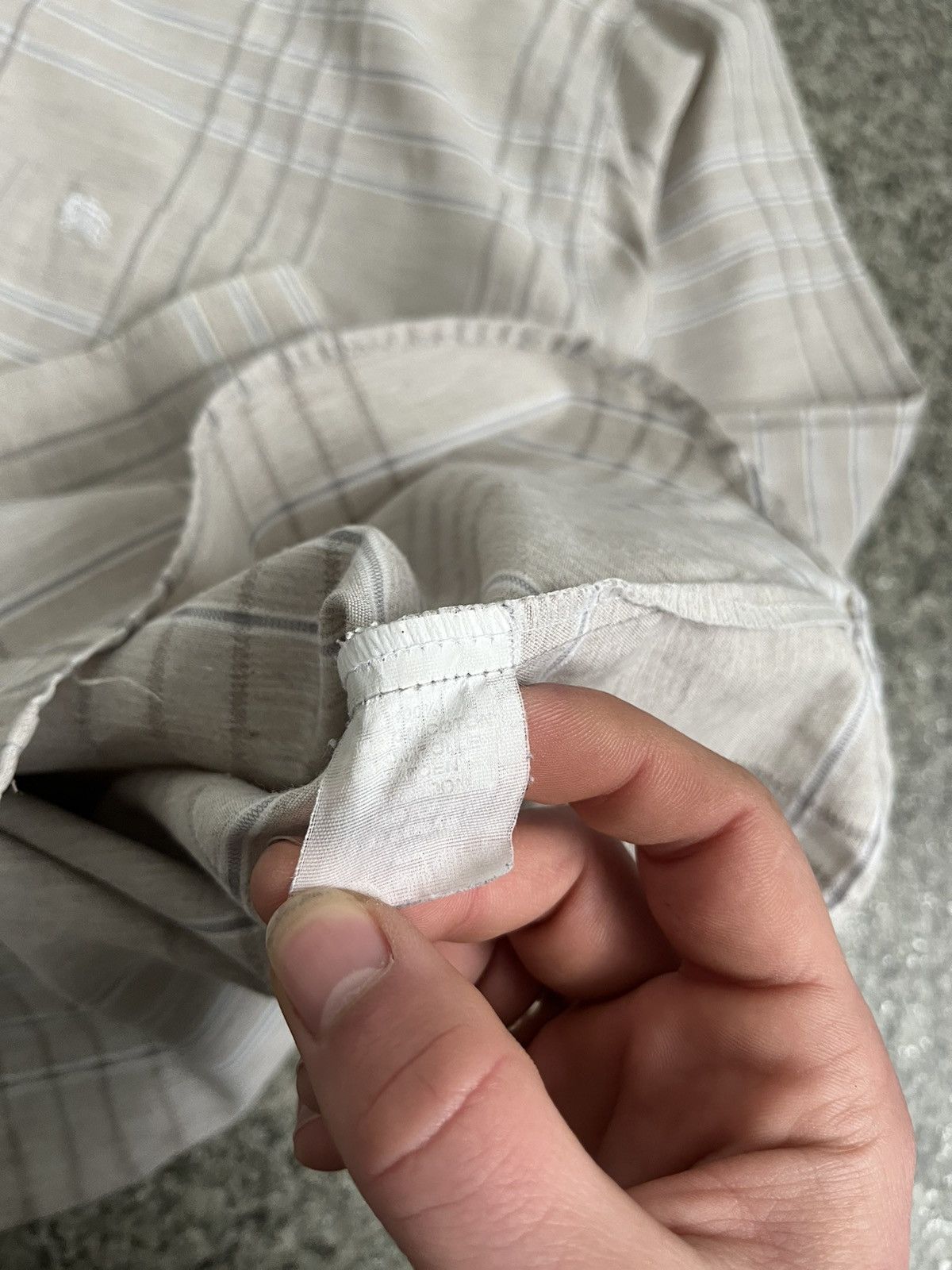 Burberry × Vintage VINTAGE BURBERRY nova check shirt XXL Size US XXL / EU 58 / 5 - 7 Thumbnail