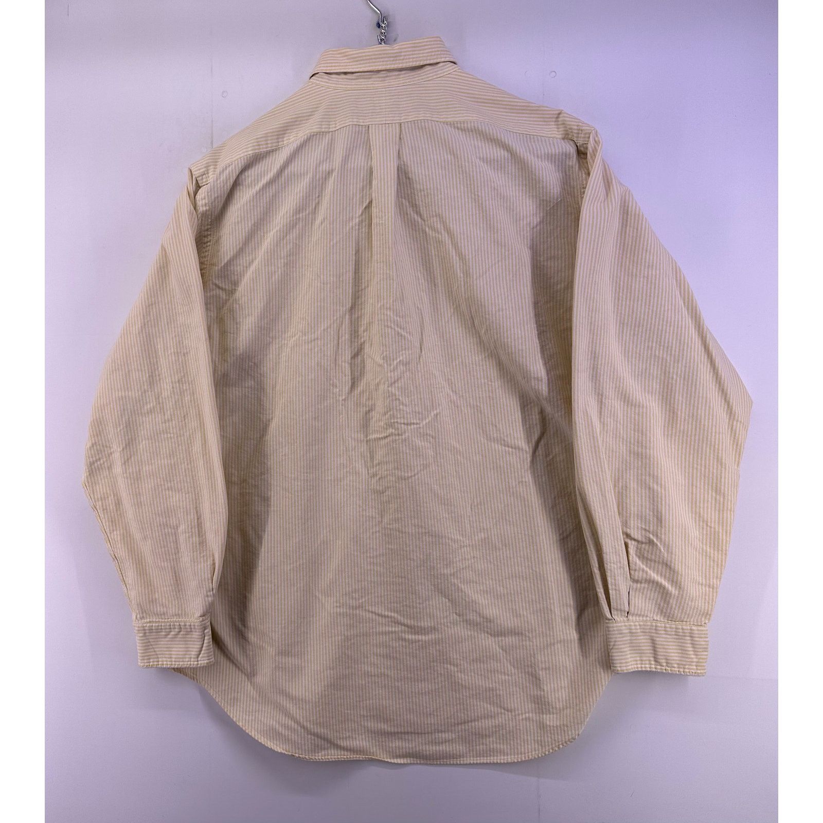 Ralph Lauren Vintage Ralph Lauren Pony Embroidered Striped LS Size 36/17 Size US XL / EU 56 / 4 - 8 Thumbnail