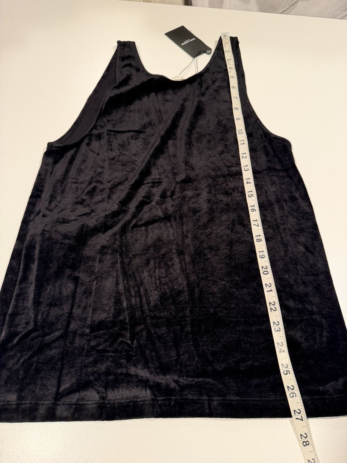 Saint Laurent Paris Saint Laurent men’s velvet tank. XL. $490 Size US XL / EU 56 / 4 - 6 Thumbnail