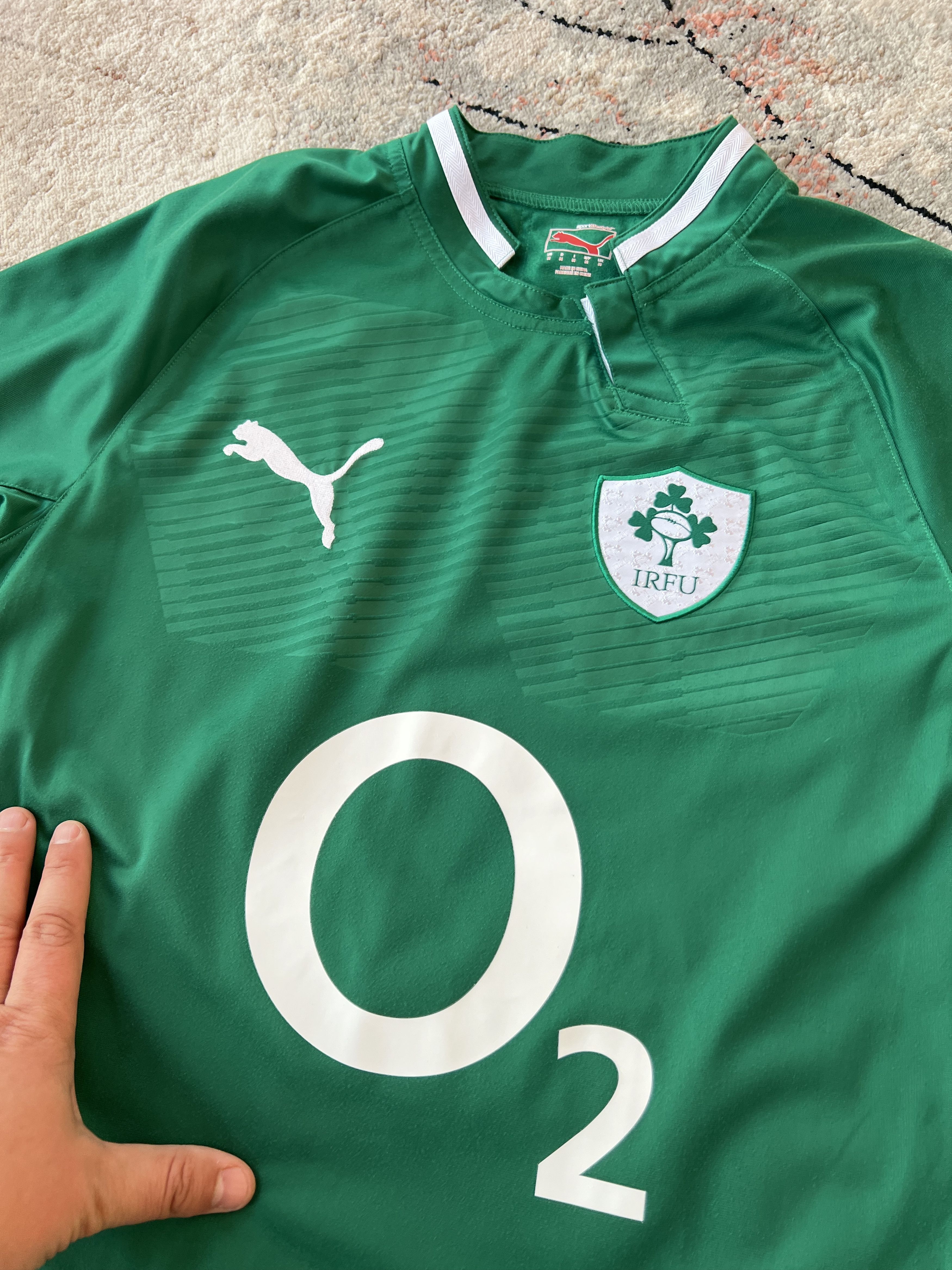 Puma Puma IRFU Rugby Jersey Size US M / EU 48-50 / 2 - 2 Thumbnail