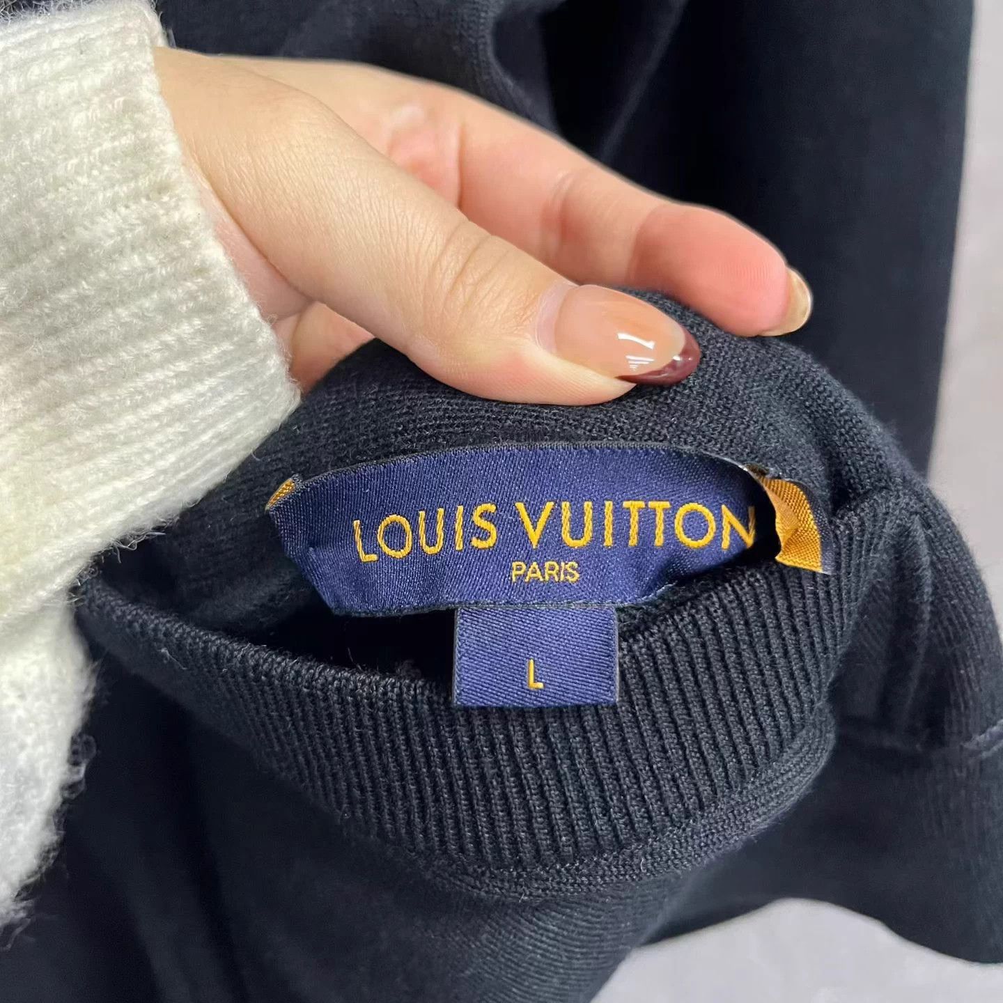 Louis Vuitton LV Black AOP Baseball Jacket L Size L / US 10 / IT 46 - 5 Thumbnail