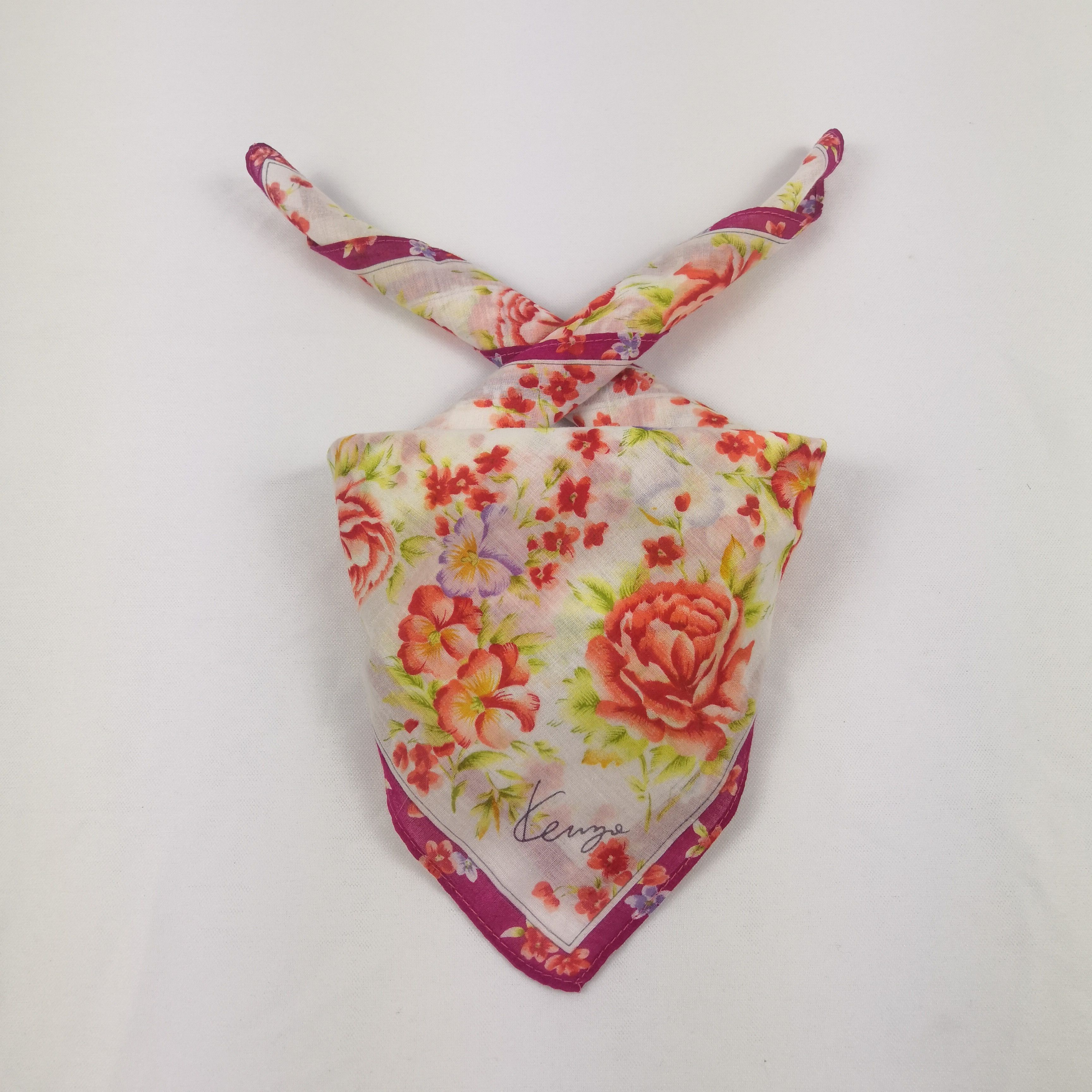 Kenzo Vintage Kenzo Handkerchief Neckerchief Bandana Size ONE SIZE - 1 Thumbnail