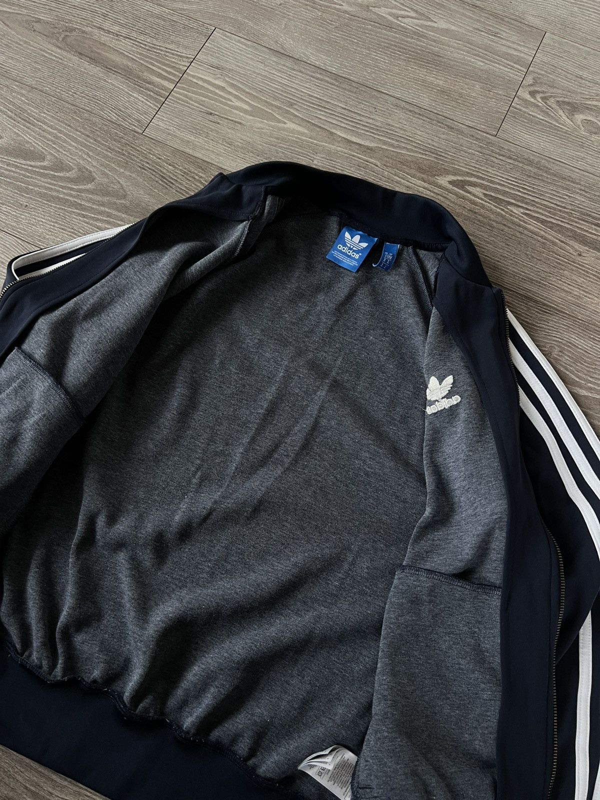 Adidas × Other ‼️Adidas 3 Stripes Track Beanbauer Vintage Y2k Zip Sweatshirt Size US M / EU 48-50 / 2 - 21 Thumbnail