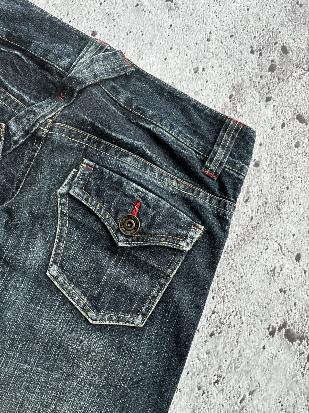 Hysteric Glamour 2000's bcbg Bootcut style Denim jeans Size US 32 / EU 48 - 5 Thumbnail