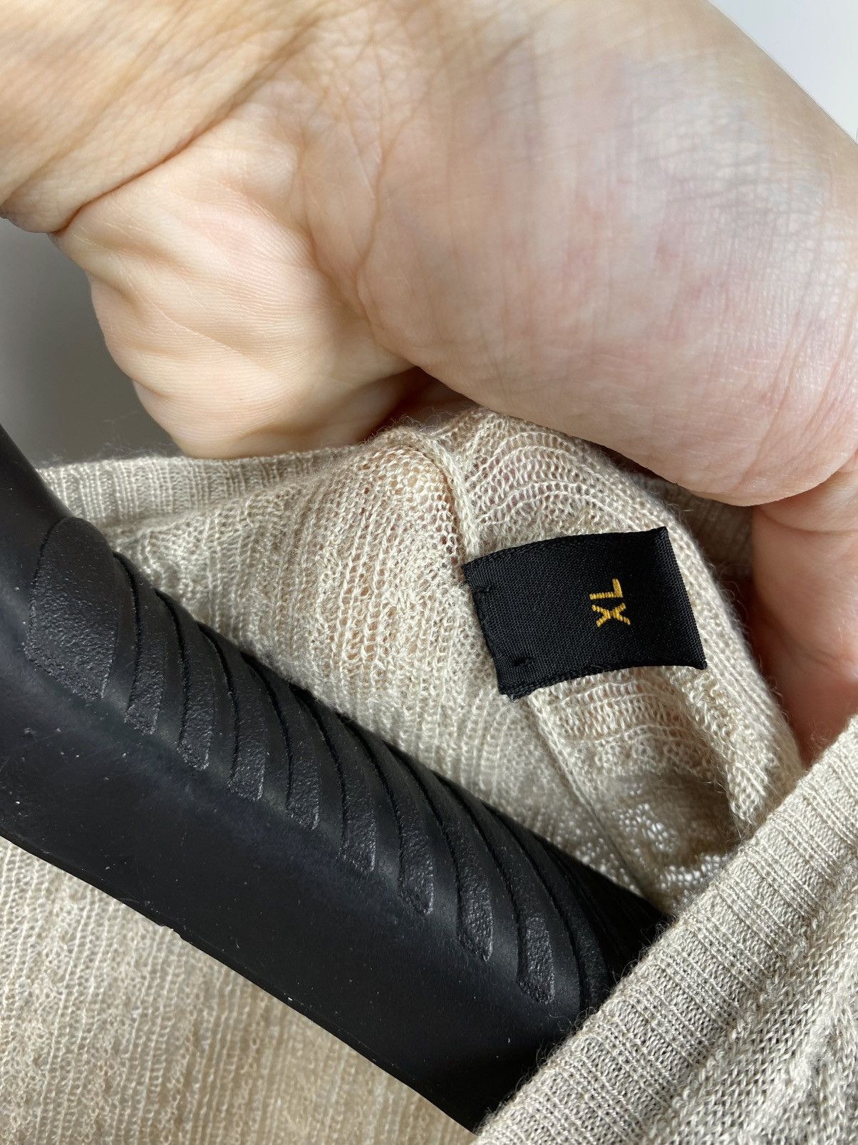 Valentino Valentino Men Pullover V-Neck Cashmere Lightweight Knit XL Size US XL / EU 56 / 4 - 4 Thumbnail