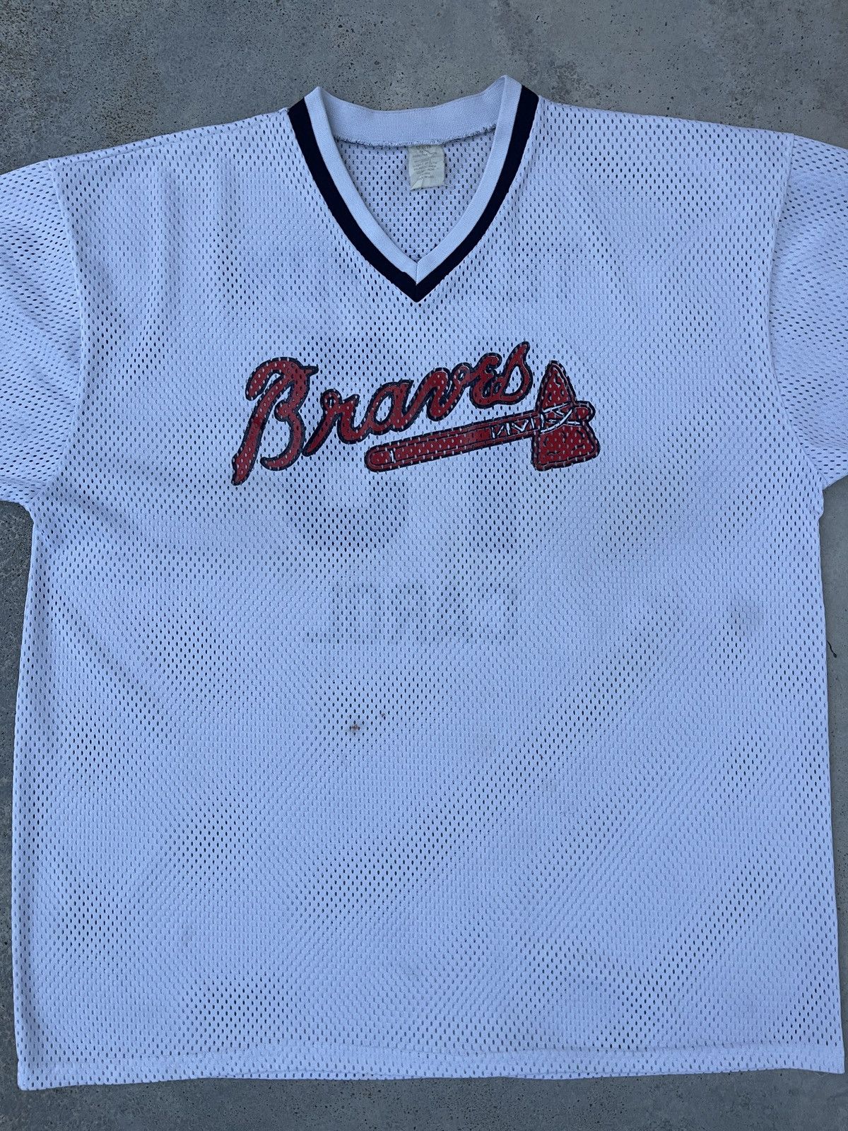 MLB Vintage Atlanta Braves MLB Jersey Size US XXL / EU 58 / 5 - 2 Thumbnail