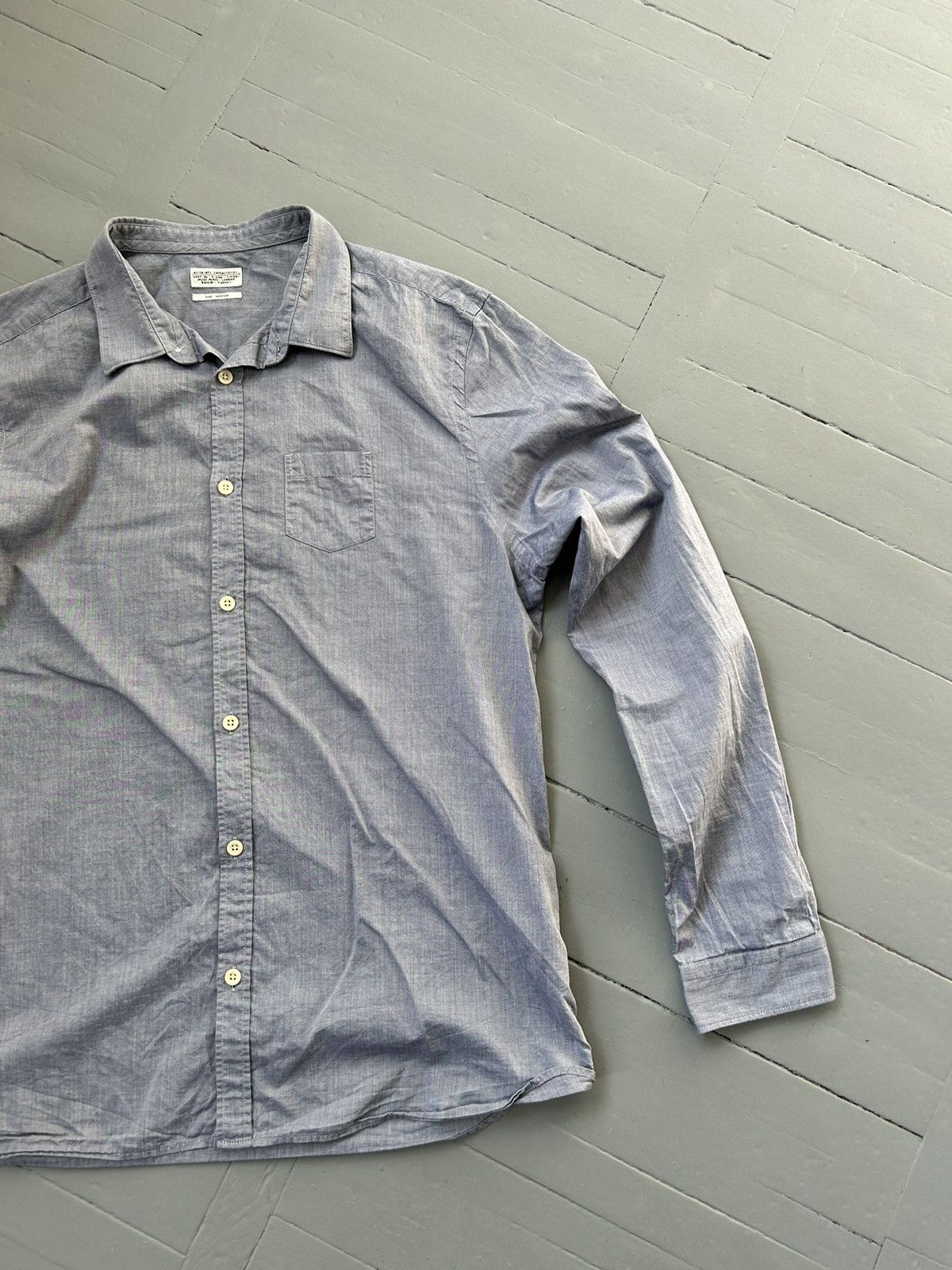 Allsaints All saints cotton shirt Size US M / EU 48-50 / 2 - 3 Thumbnail