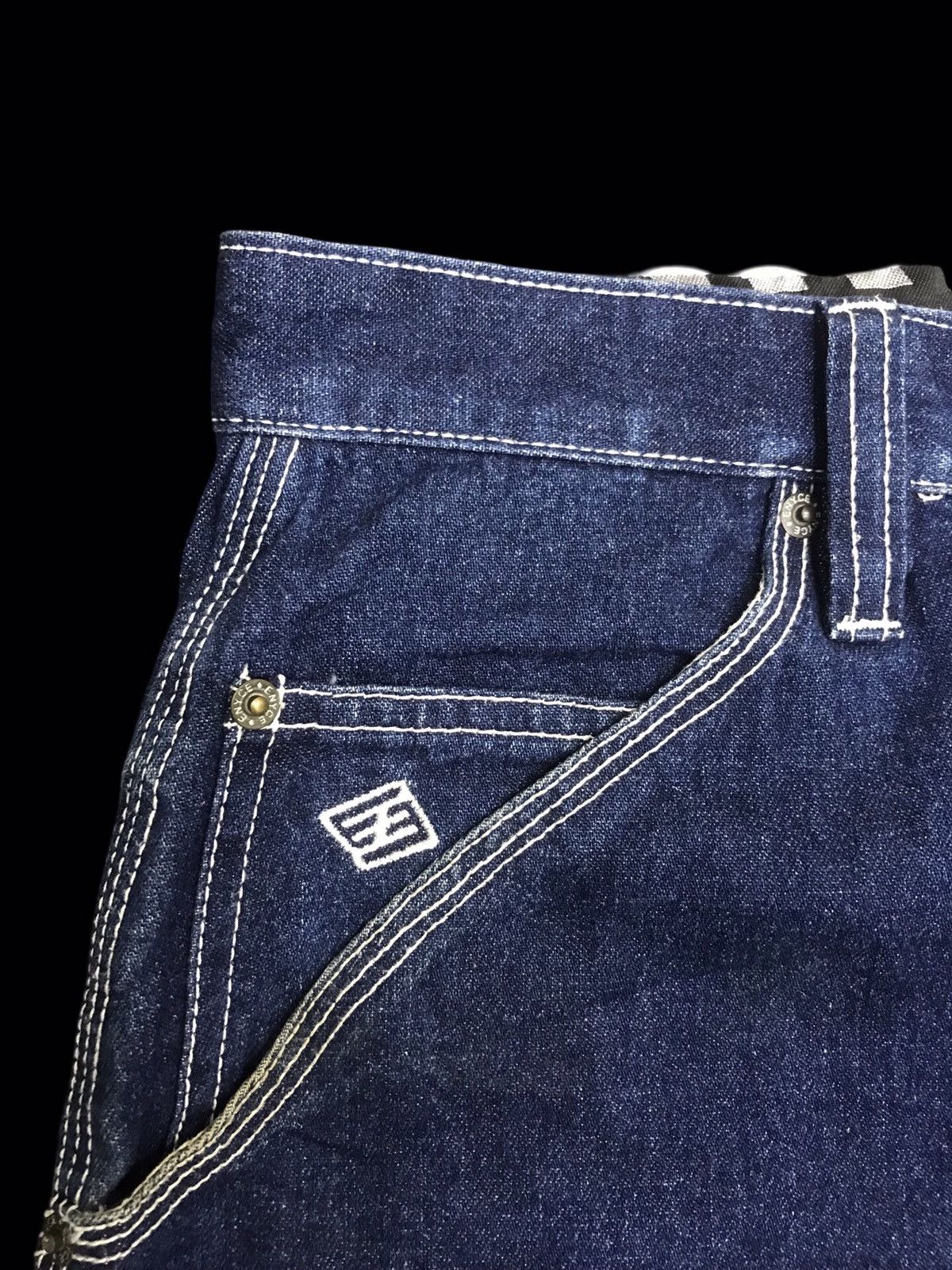 Other 💥BAGGY💥ENYCE96312 Baggy Carpnter Hip Hop Rapper Denim F131 Size US 33 - 8 Thumbnail