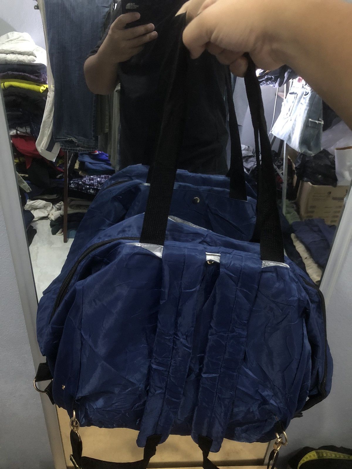 Japanese Brand Chepeli nylon 2 way bag waterproof Size ONE SIZE - 14 Thumbnail