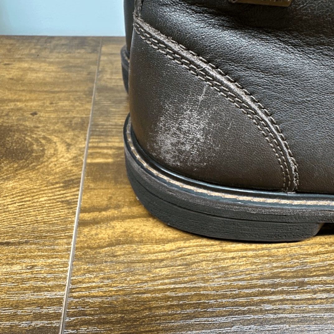 Ecco ECCO Turn GTX Gore-Tex Lace-Up Brown Chukka Boots Size 44EU 11US Mens Leather Brown Shoes Scuffs at Back Ankles Size US 11 / EU 44 - 2 Thumbnail
