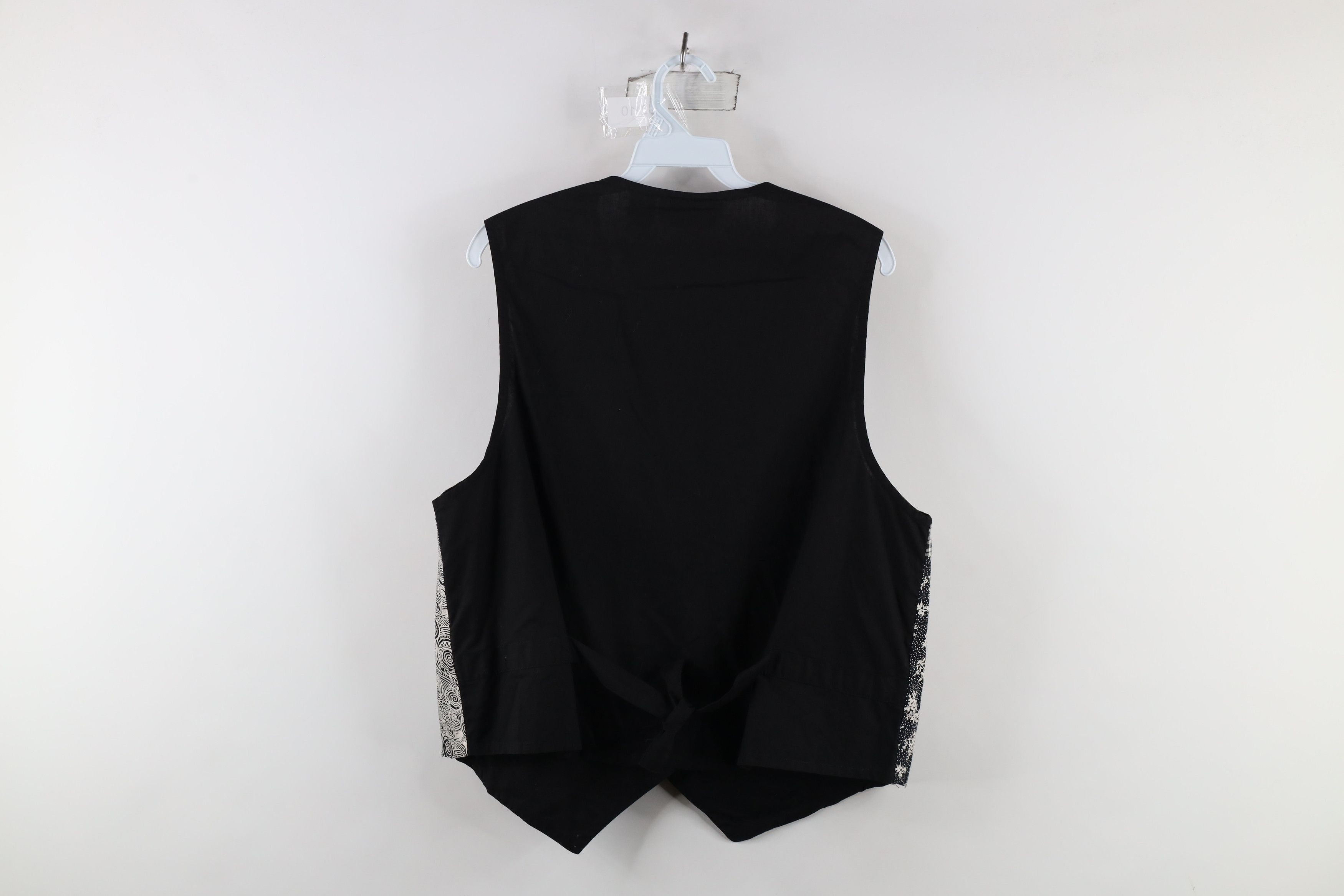 Vintage Vintage 90s Streetwear Flower Patchwork Vest Jacket Size L / US 10 / IT 46 - 11 Thumbnail
