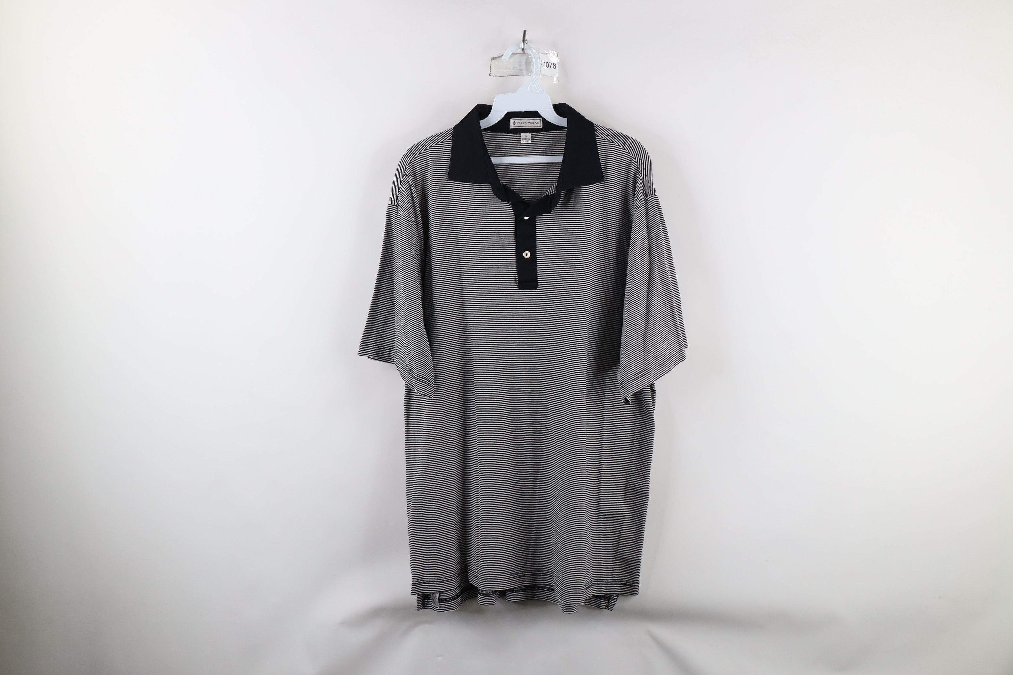 Peter Millar × Vintage Peter Millar Short Sleeve Collared Golf Polo Shirt Cotton Size US M / EU 48-50 / 2 - 1 Thumbnail