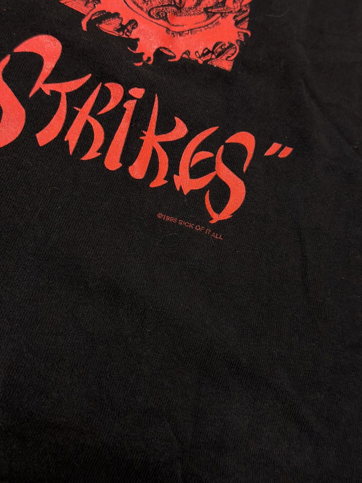 Vintage Vintage Sick Of It All NHYC Tee Size US XL / EU 56 / 4 - 8 Thumbnail