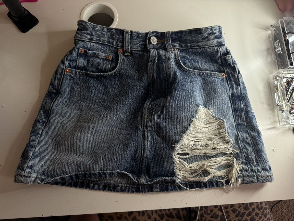 Vetements Mini Denim Vetements skirt Size 25" / US 0 / IT 36 - 2 Thumbnail